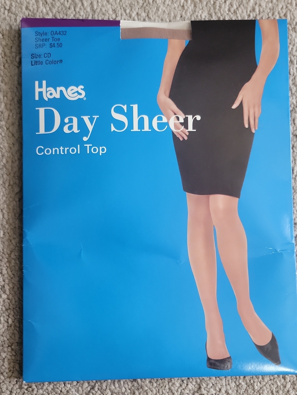 Hanes Day Sheer Control Top Pantyhose - Little COLOR SZ CD